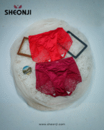 FANCY PANTIE BACK NET FRONT SMOTH SILK