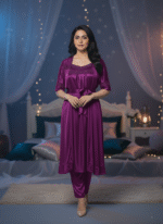 Eternal Elegance Silk Nighty (4 in 1)