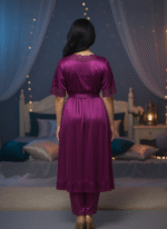 Eternal Elegance Silk Nighty (4 in 1) - Image 2