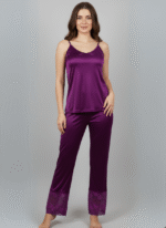 Velvet Whisper Silk Nighty (5 in 1) - Image 3
