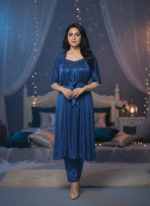 Eternal Elegance Silk Nighty (4 in 1)