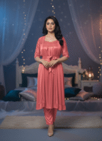 Eternal Elegance Silk Nighty (4 in 1)