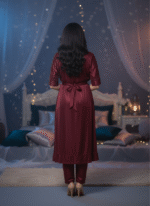 Eternal Elegance Silk Nighty (4 in 1) - Image 2