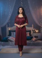 Eternal Elegance Silk Nighty (4 in 1)