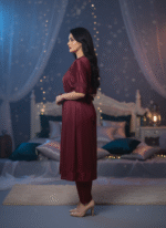 Eternal Elegance Silk Nighty (4 in 1) - Image 4