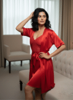 Romantic Allure Silk Nighty (2 in 1)