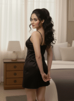 Romantic Allure Silk Nighty (2 in 1) - Image 2