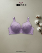 Embroidery Cotton Bra (Non-Paded) - Image 2