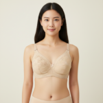 Carlyboss Essential Full-Coverage Embroidered Comfort Bra